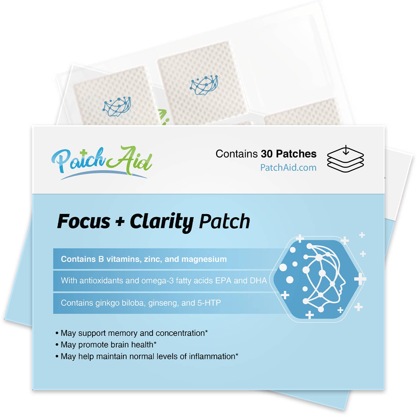 Focus and Clarity Vitamin Patch