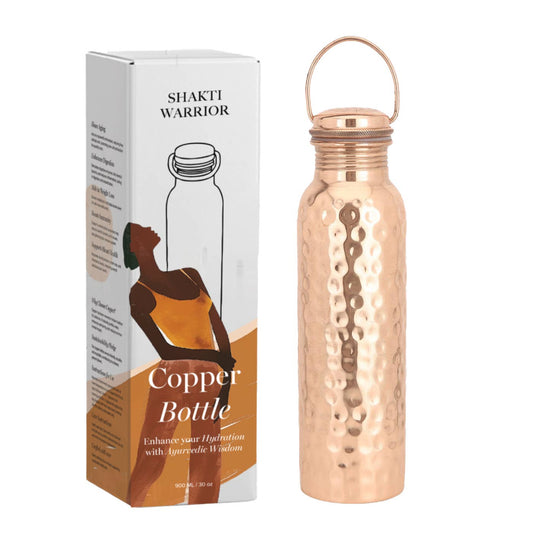 Hammered Tamba Copper Water Bottle