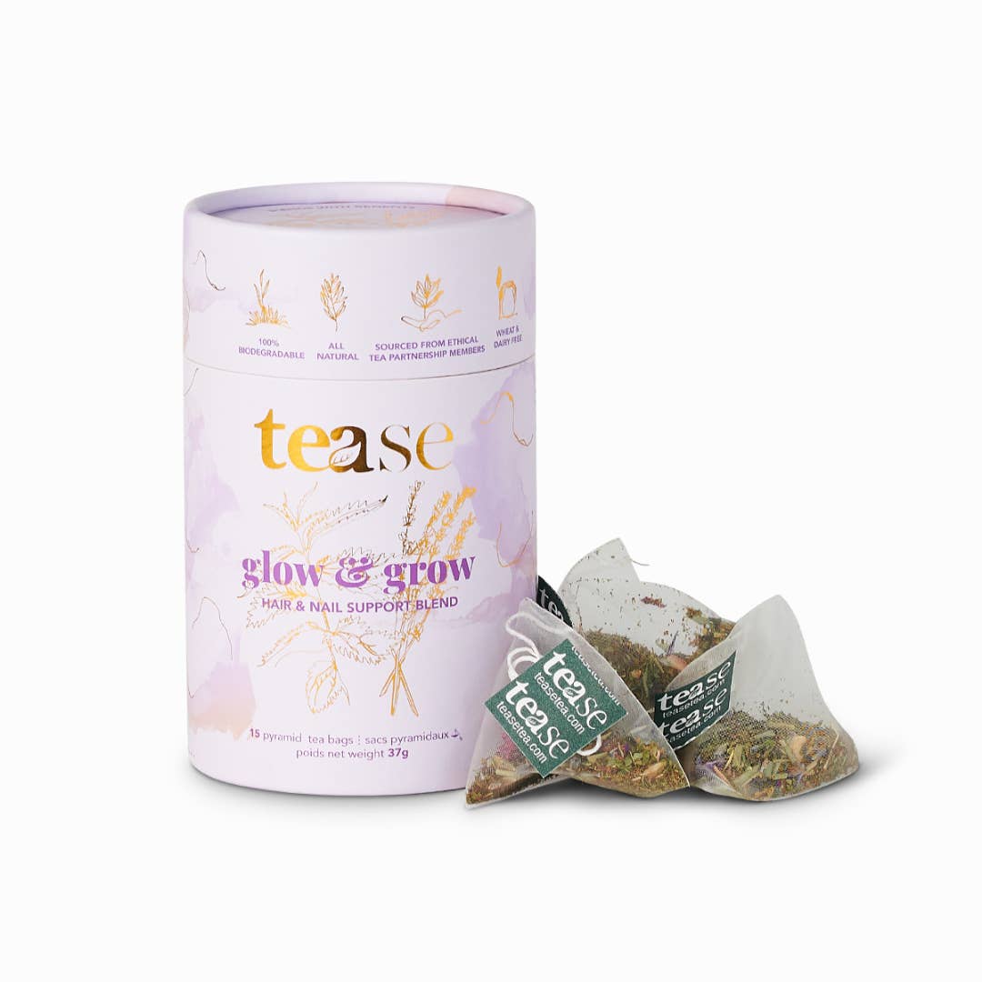 Tease Glow & Grow Superfood + Adaptogen Tea Blend | Beauty Support