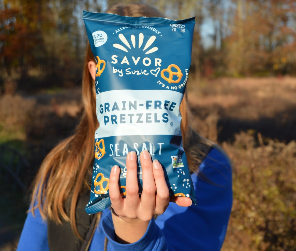 Savor by Suzie Sea Salt Grain Free Pretzels 6.5 oz