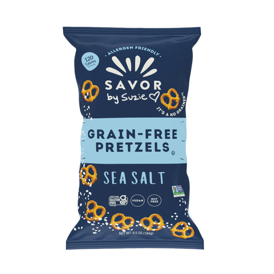 Savor by Suzie Sea Salt Grain Free Pretzels 6.5 oz