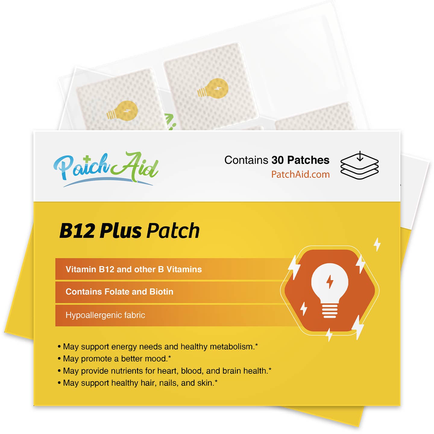 B12 Energy Plus Vitamin Patch